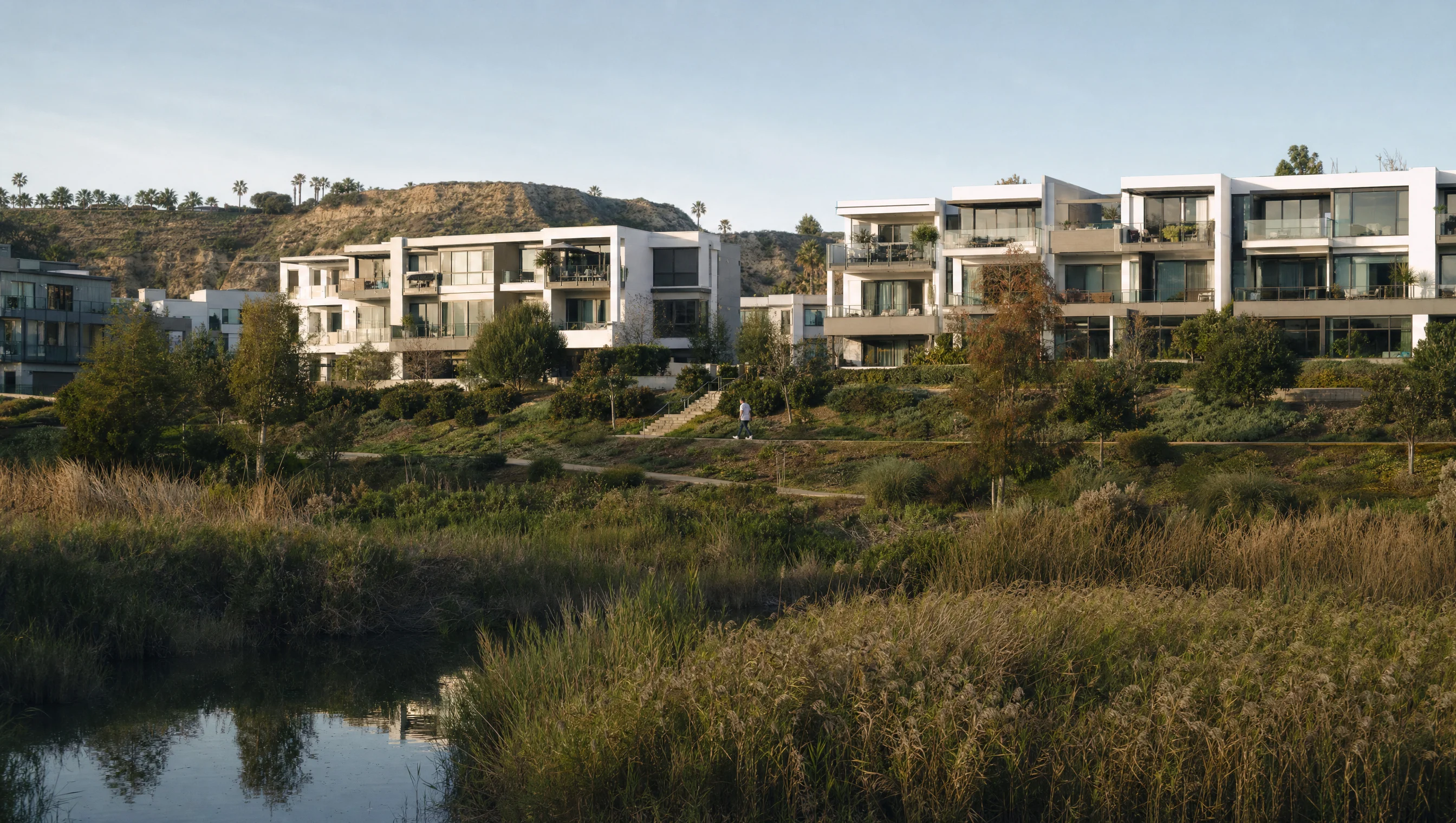 Playa Vista apartments near wetlands and bluffs